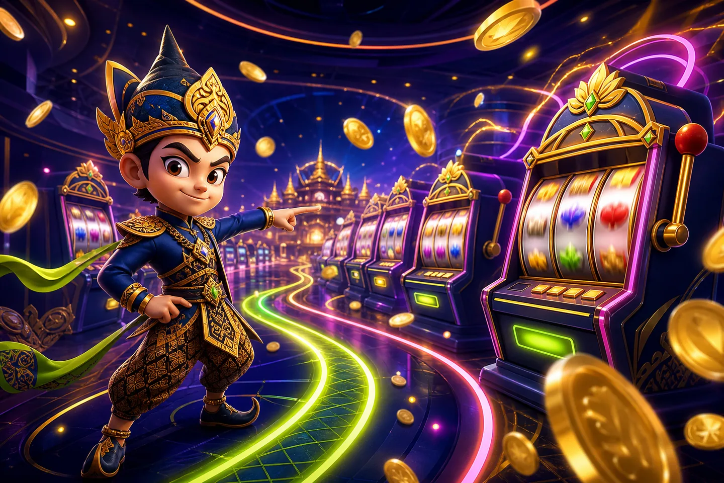 Ilustrasi konsep Slotakurat